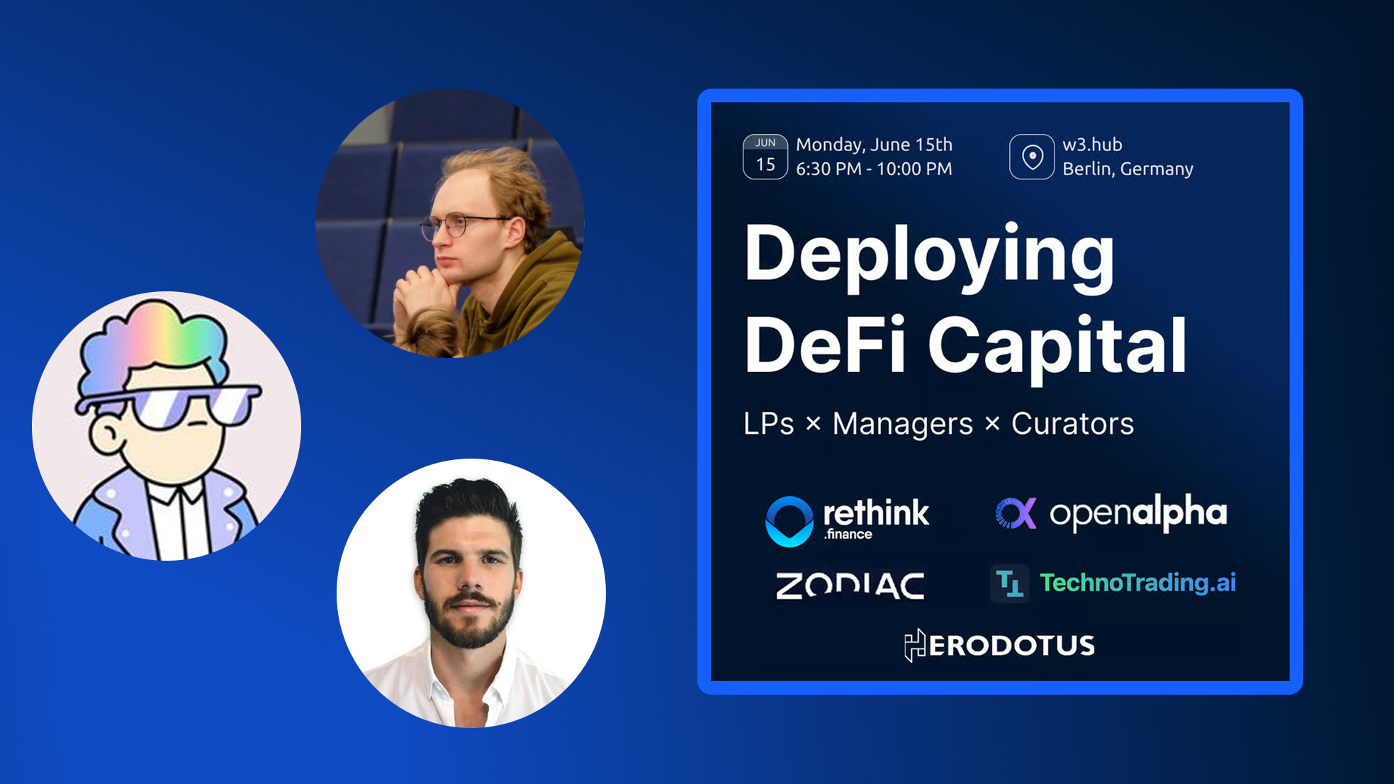 Deploying DeFi Capital — Panelist